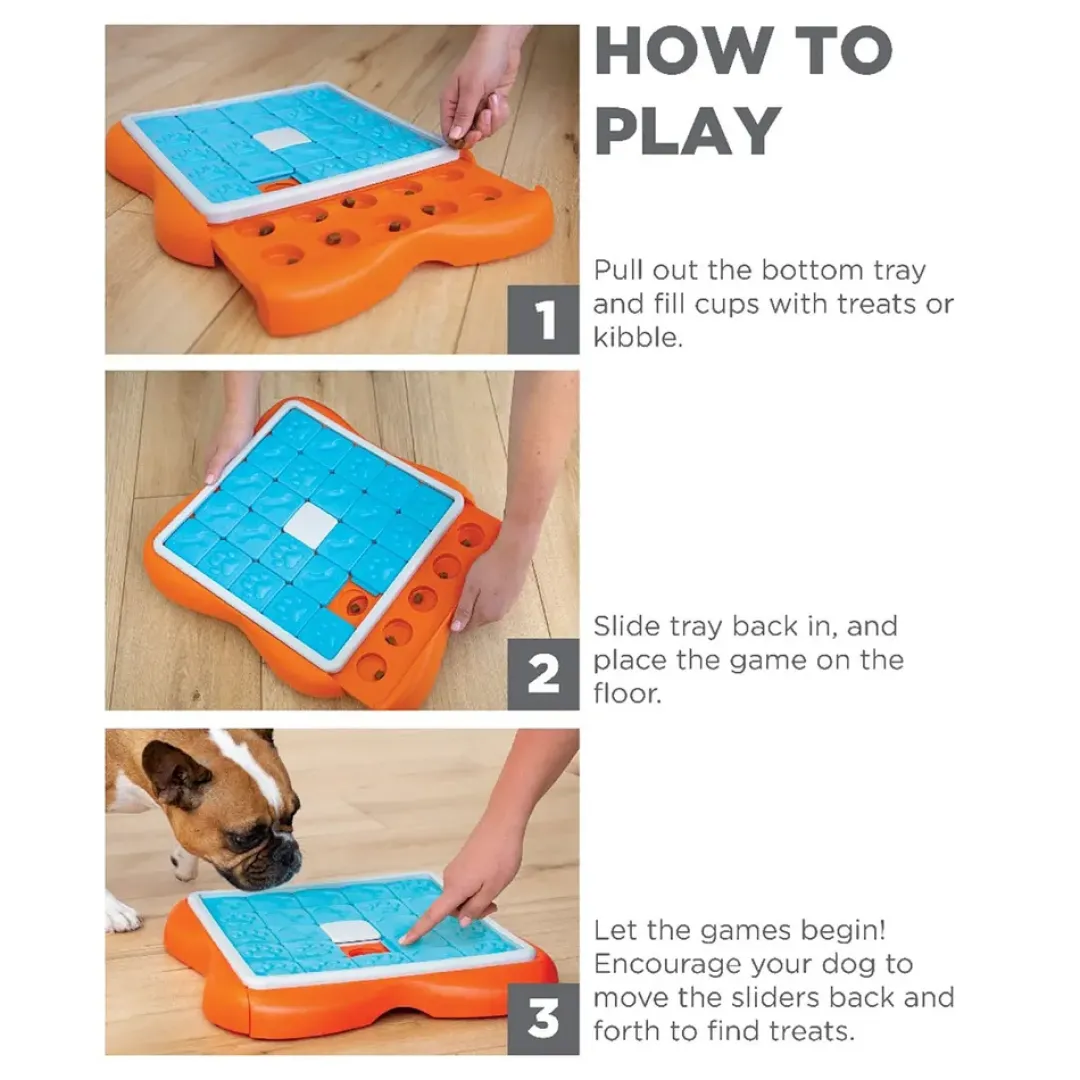 Best Dog Challenge Slider - aktivitetslegetøj til hunde niveau 3 Hundelegetøj Til Alle Hunde Leg Og Aktivering Året Rundt|Legetøj Til Hvalpe - Sjov Leg, Aktivering Og Tryghed Fra Første Dag