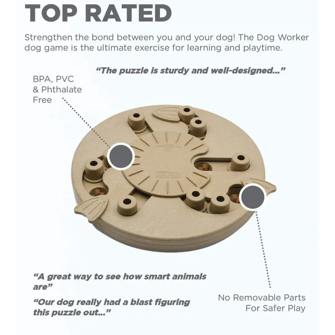 Discount Dog Worker - aktivitetslegetøj til hunde niveau 3 Hundelegetøj Til Alle Hunde Leg Og Aktivering Året Rundt|Legetøj Til Hvalpe - Sjov Leg, Aktivering Og Tryghed Fra Første Dag