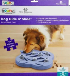 Best HideSlide Niveau 2 Lila - sjovt aktivitetslegetøj til hunde Hundelegetøj Til Alle Hunde Leg Og Aktivering Året Rundt|Legetøj Til Hvalpe - Sjov Leg, Aktivering Og Tryghed Fra Første Dag