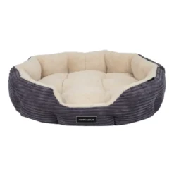 Best Arlo Cozy L grå - stor blød hundeseng i frotte Hundesenge Og Kurve Til Hunde - Bløde Og Komfortable|Sovepladser Til Hvalpe - Hundesenge, Kølemåtter Og Trygge Hvilesteder
