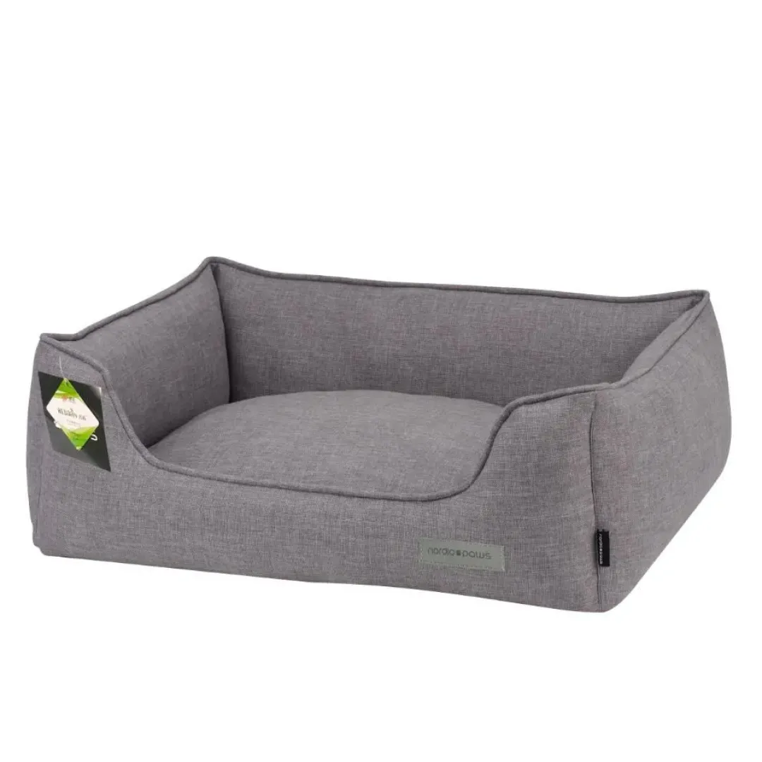 Hot ECO hundeseng 70x60x19 cm Grå Hundesenge Og Kurve Til Hunde - Bløde Og Komfortable|Sovepladser Til Hvalpe - Hundesenge, Kølemåtter Og Trygge Hvilesteder