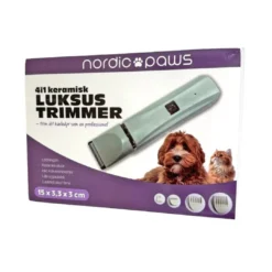 New 4i1 trimmer luksus - effektiv og støjsvag pleje Plejemidler Til Hund Med Fokus På Sundhed Og Velvære