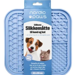 Best Slikkemåtte til hvalp i lyseblå - Beroligende aktivering til hund og kat Killingelegetøj - Sjov, Træning Og Aktivering For Killinger|Hundelegetøj Til Alle Hunde Leg Og Aktivering Året Rundt