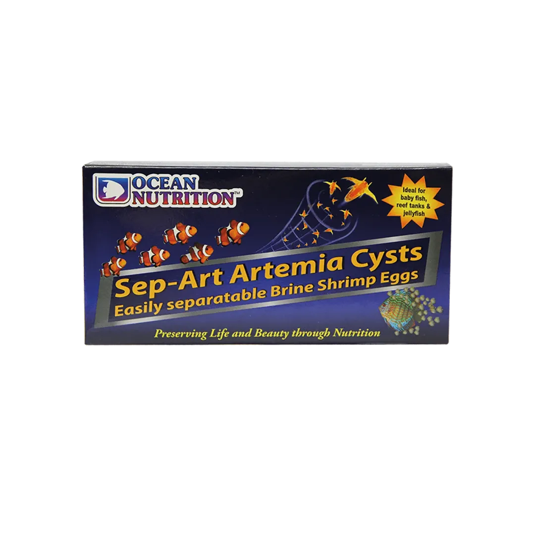 New Artemiaæg Sep-Art Artemia Cyster 25 g Fiskefoder Til Saltvandsfisk