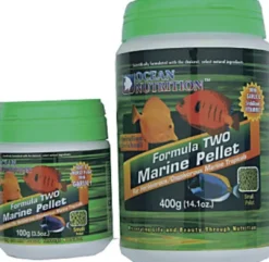 Hot Formula Two Marine Pellet 100 g (medium) Fiskefoder Til Saltvandsfisk