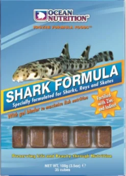 Clearance Shark Formula Blister with Gel 100 g Fiskefoder Til Saltvandsfisk