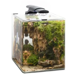 Online OptiBent Sæt Day and Night 20 L 25x25x30 cm Sort Akvarier