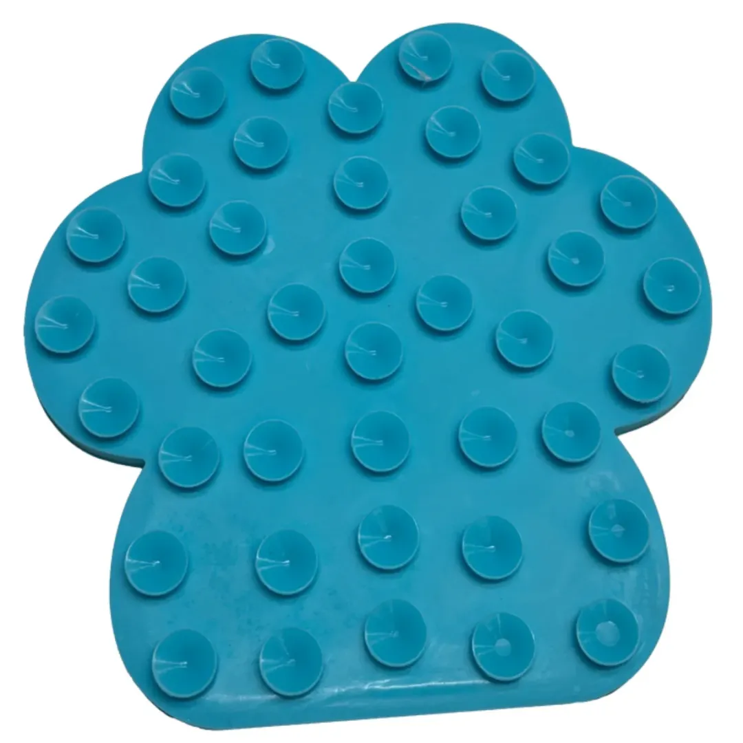 Clearance Party Pets slikkemåtte pote 18x18x1 cm assoteret Mad- Og Vandskåle Til Katte|Hundelegetøj Til Alle Hunde Leg Og Aktivering Året Rundt