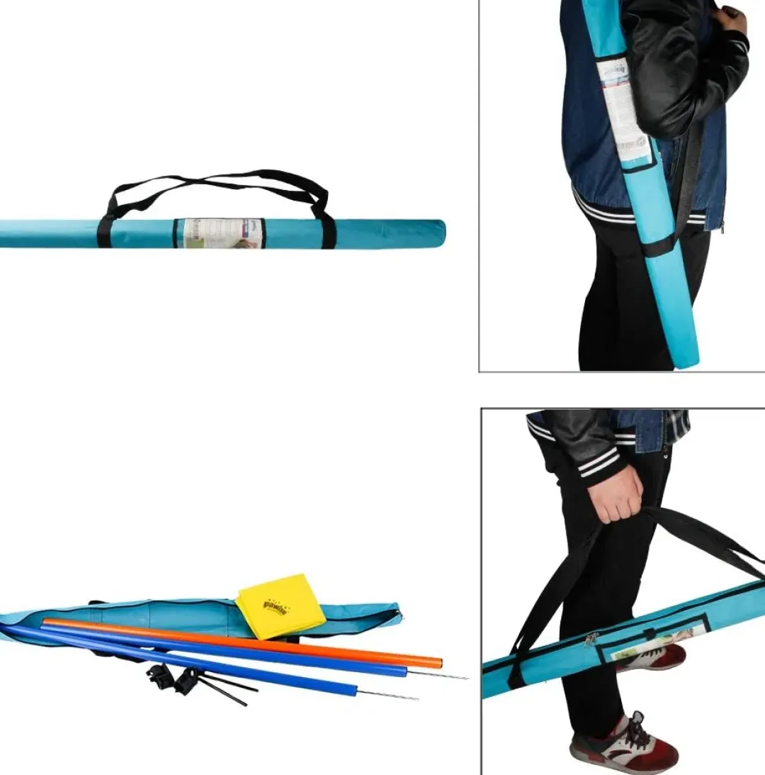 Discount Hunde Agility Slalom 12 stk pæle - sjov hundetræning Hundelegetøj Til Alle Hunde Leg Og Aktivering Året Rundt|Legetøj Til Hvalpe - Sjov Leg, Aktivering Og Tryghed Fra Første Dag