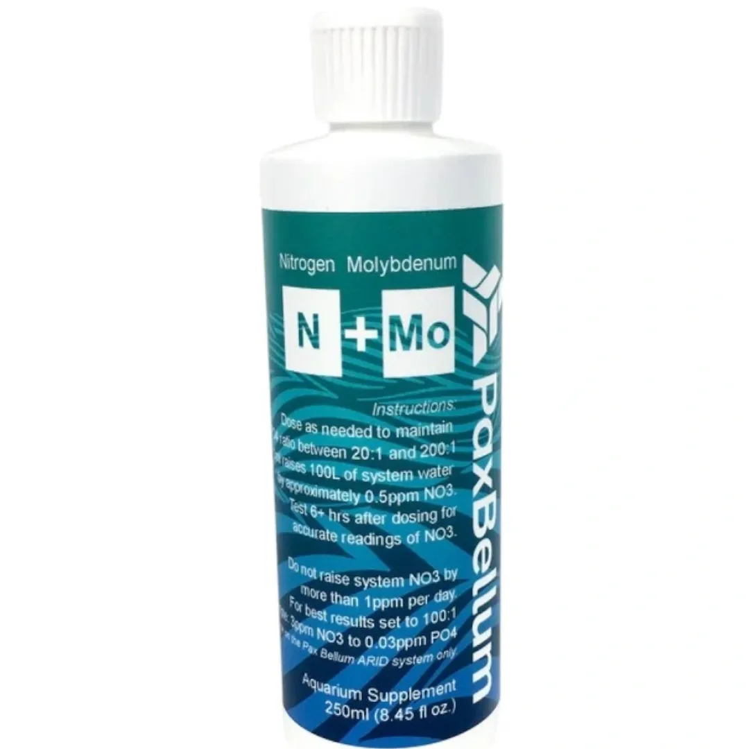 Pax Bellum NO3/Mo 5% Sol 250 ml Filtersystemer Til Saltvandsakvarier