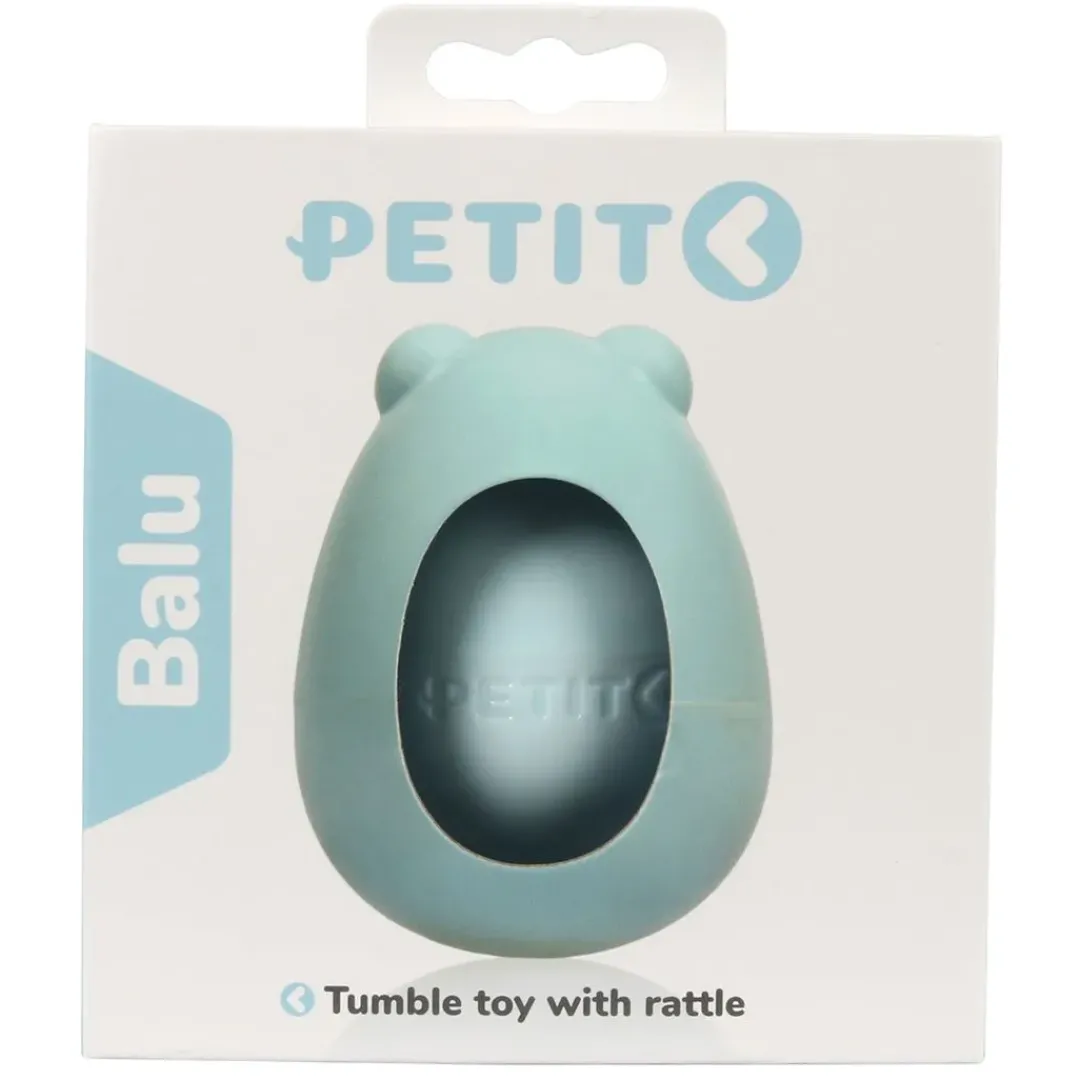 Hot Hvalpelegetøj BALU Blue 8x6x6 cm - blød bamse til små hvalpe Hundelegetøj Til Alle Hunde Leg Og Aktivering Året Rundt|Legetøj Til Hvalpe - Sjov Leg, Aktivering Og Tryghed Fra Første Dag