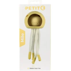 Hot Hvalpelegetøj MILO Yellow 18x7x7 cm - bamse til små hvalpe Hundelegetøj Til Alle Hunde Leg Og Aktivering Året Rundt|Legetøj Til Hvalpe - Sjov Leg, Aktivering Og Tryghed Fra Første Dag