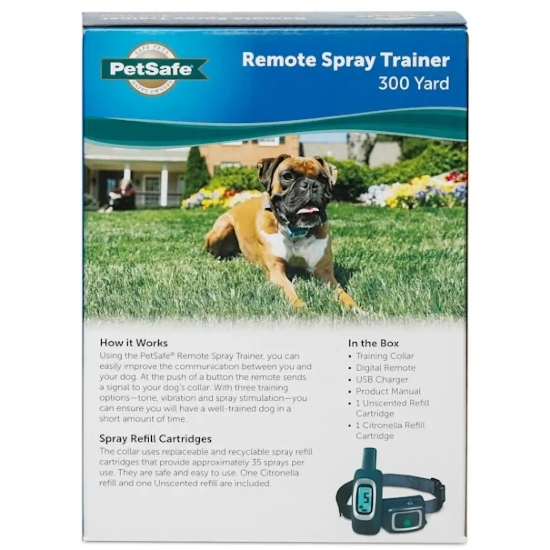 Best Anti-Gø 300 m Remote Spray Trainer Tilbehør Til Hund - Alt Til En Glad Og Tryg Hverdag For Din Bedste Ven