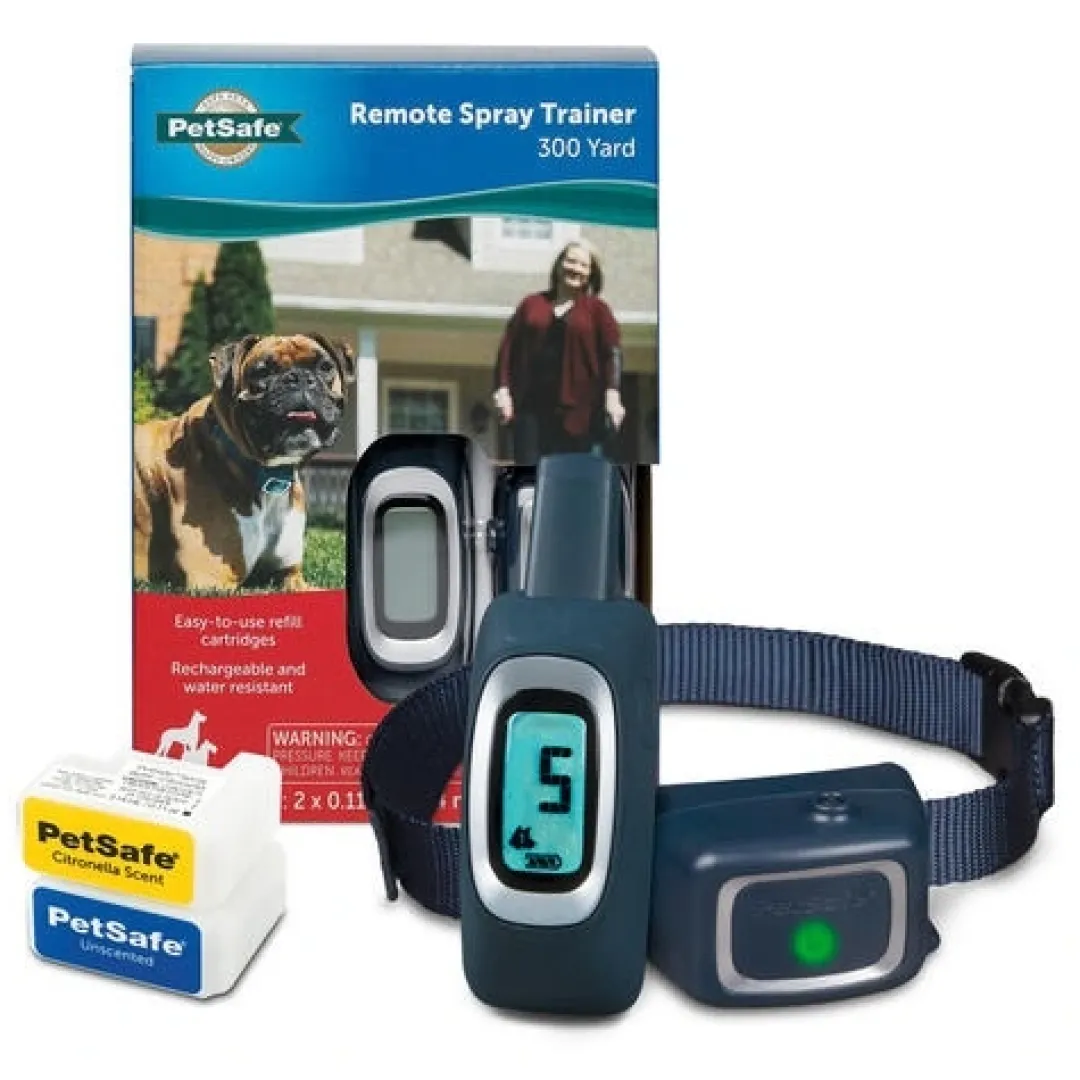 Best Anti-Gø 300 m Remote Spray Trainer Tilbehør Til Hund - Alt Til En Glad Og Tryg Hverdag For Din Bedste Ven