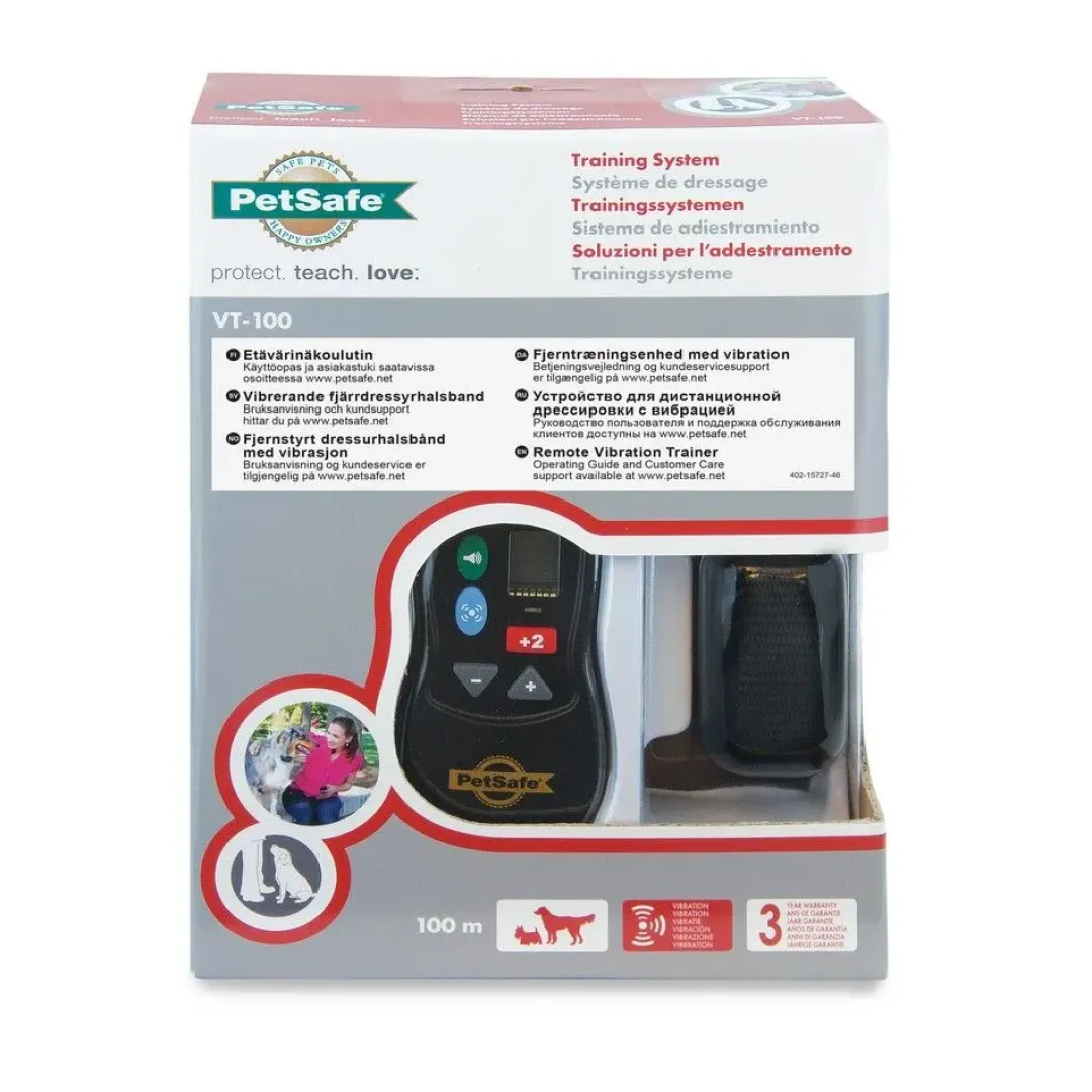 Discount Vibration Remote Trainer 100 m Tilbehør Til Hund - Alt Til En Glad Og Tryg Hverdag For Din Bedste Ven
