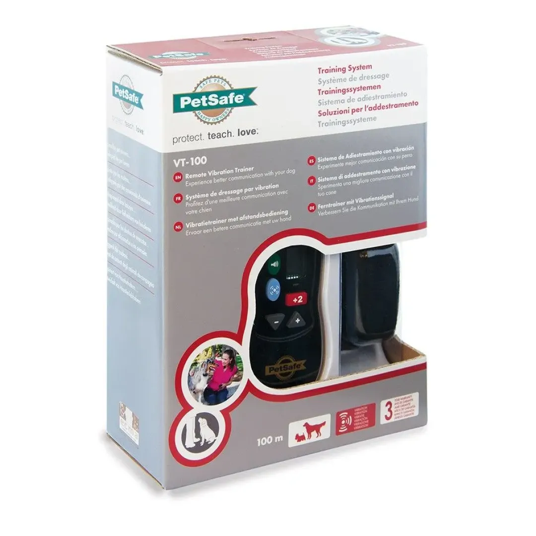 Discount Vibration Remote Trainer 100 m Tilbehør Til Hund - Alt Til En Glad Og Tryg Hverdag For Din Bedste Ven