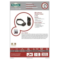 Discount Vibration Remote Trainer 100 m Tilbehør Til Hund - Alt Til En Glad Og Tryg Hverdag For Din Bedste Ven