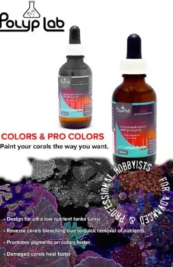 Polylab Colors 50 ml Vandbehandlingsprodukter Til Saltvandsakvarier