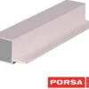 Sale sølv aluprofil firkantet med flig 50 cm Akvarieborde Og Akvariereoler