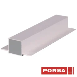 Clearance sølv aluprofil med dobbelt flig 90 cm. Akvarieborde Og Akvariereoler