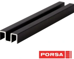 Clearance sort alu overskinne 50 cm. Akvarieborde Og Akvariereoler