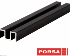 Hot sort alu overskinne 100 cm. Akvarieborde Og Akvariereoler