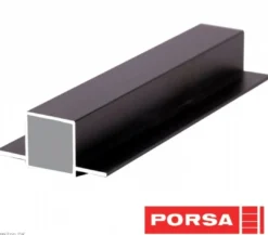 Sale sort aluprofil med dobbelt flig 80 cm. Akvarieborde Og Akvariereoler