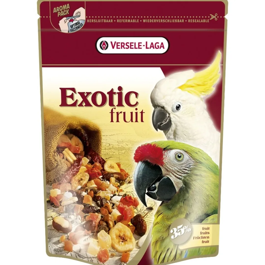 Outlet Prestige Exotic Fruit til papegøjer 15 kg Fuglefoder