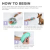 Online Puppy Lickin Layers 3-farvet SV2 - aktivitetslegetøj til hvalpe Hundelegetøj Til Alle Hunde Leg Og Aktivering Året Rundt|Legetøj Til Hvalpe - Sjov Leg, Aktivering Og Tryghed Fra Første Dag