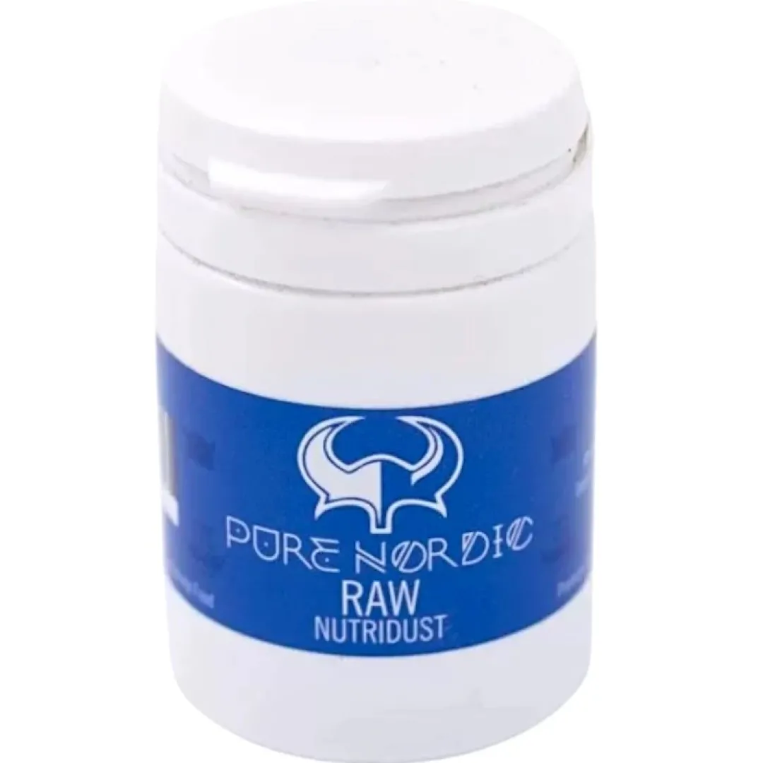 Sale Pure Nordic Raw Nutridust (med Probiotics) 40 Gram Vandbehandlingsprodukter Til Ferskvandsakvarier