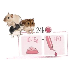 Discount PUUR Hamster og Ørkenrotte foder 1,5 kg Foder & Snack Til Gnavere & Kanin