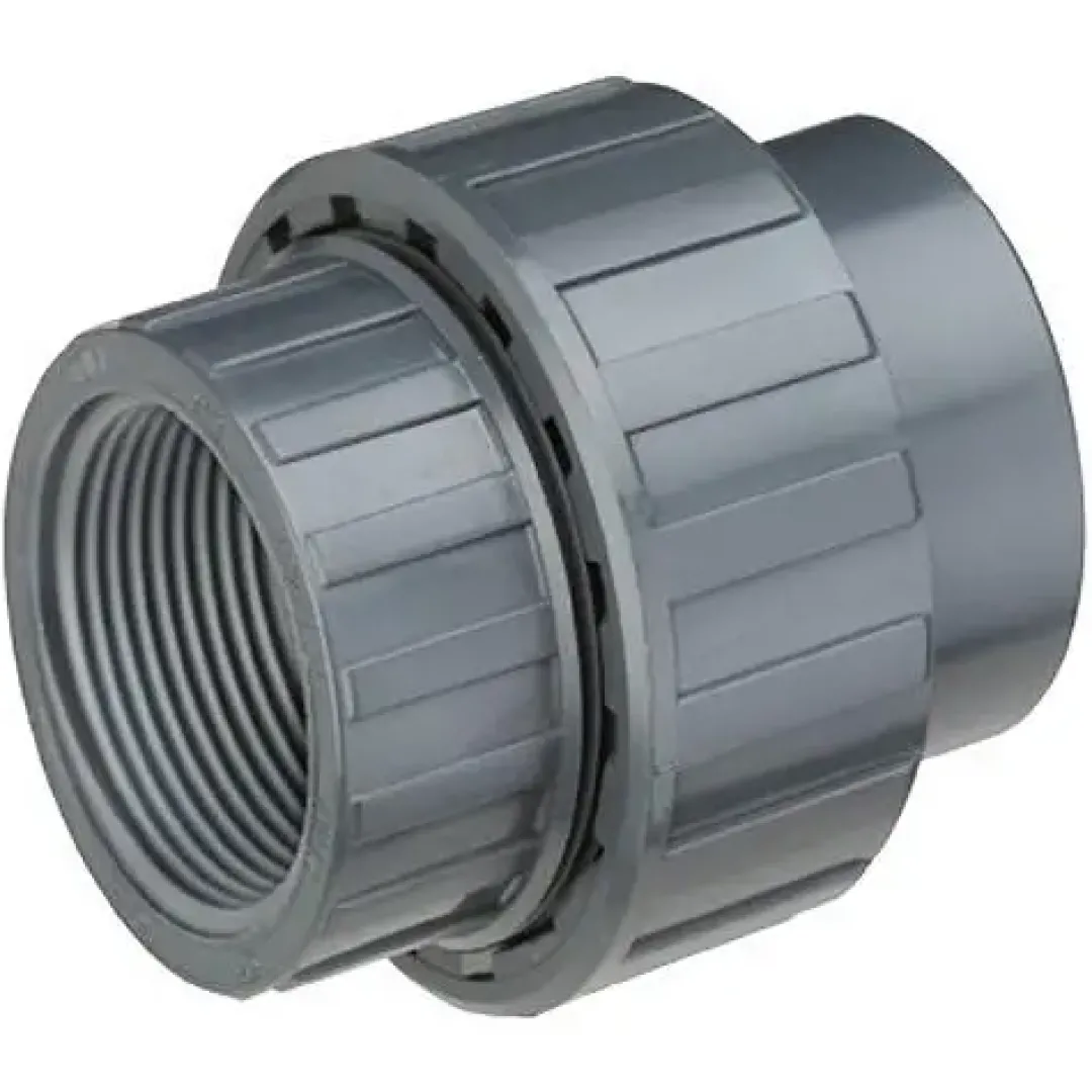 Clearance Union med gevind i begge ender 63 mm (2 tomme) Pvc-Rør Og Fittings