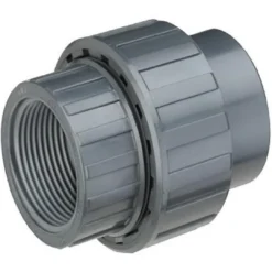 Clearance PVC Union med gevind 3/4 tomme i den ene ende 25 mm Pvc-Rør Og Fittings