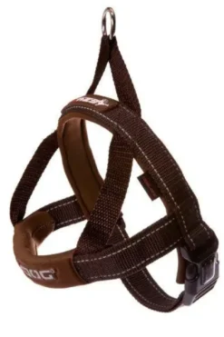 Online QuickFit sele chokolade stor - stabil og komfortabel hundesele til store hunde Hundeseler Til Alle Behov Og Hundestørrelser