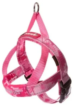 Hot QuickFit sele pink camouflage XL - synlig og komfortabel sele til store hunde Hundeseler Til Alle Behov Og Hundestørrelser