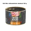 Discount Rafi Mini vådhundefoder andekød 185 g - naturligt fuldfoder til hunde Hundefoder