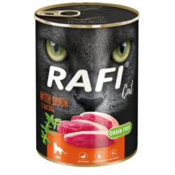 Outlet RAFI Vådfoder til Katte Paté med And 400 g. Kattefoder & Snacks