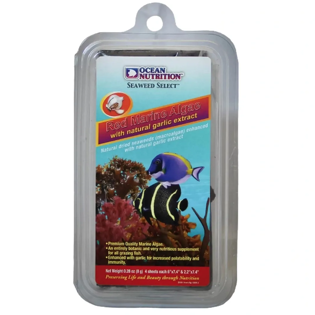 Røde Marine Alger (Red Marine Algae) 20 g Fiskefoder Til Saltvandsfisk