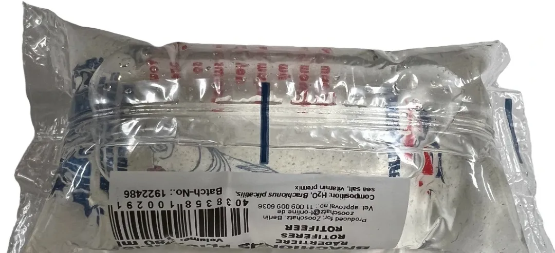 Sale Røde Rotifer 180 ml x 5 Fiskefoder Til Saltvandsfisk