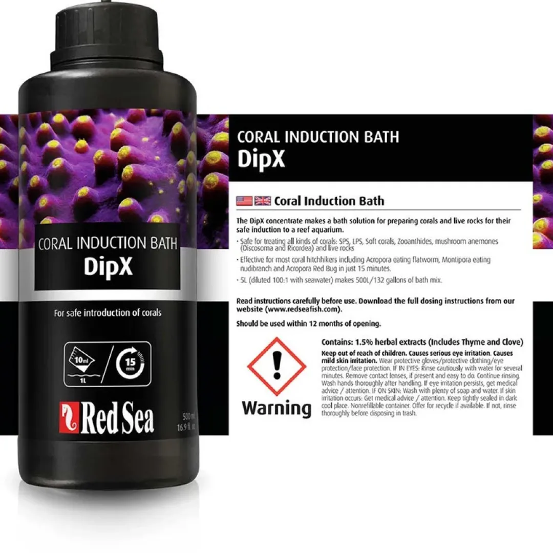 Hot Red Sea DipX 500 ml Vandbehandlingsprodukter Til Saltvandsakvarier
