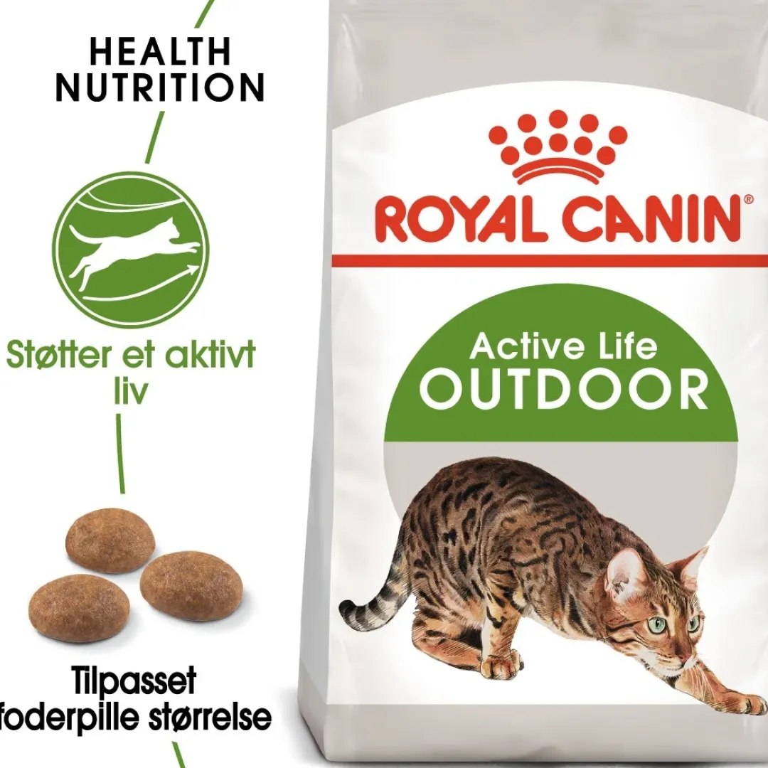 Discount Royal Canin Active Life Outdoor 10 kg Kattefoder & Snacks