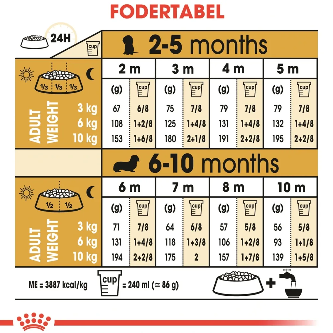 Royal Canin Dachshund Puppy 1,5 kg - tørfoder til Gravhund hvalpe Hundefoder|Tørfoder Til Hunde I Alle Størrelser Og Aldre