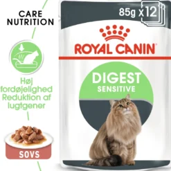 Discount Royal Canin Digestive Care Gravy Sovs - vådfoder 85 g Kattefoder & Snacks