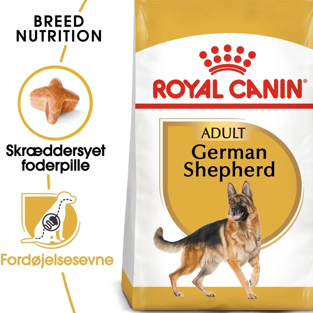 Online Royal Canin German Shepherd Adult 11 kg - tørfoder til voksne hunde Hundefoder|Tørfoder Til Hunde I Alle Størrelser Og Aldre