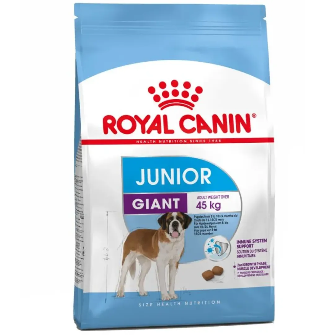 New Royal Canin Giant Junior 15 kg - hundefoder til unge kæmperacer Hundefoder|Tørfoder Til Hunde I Alle Størrelser Og Aldre