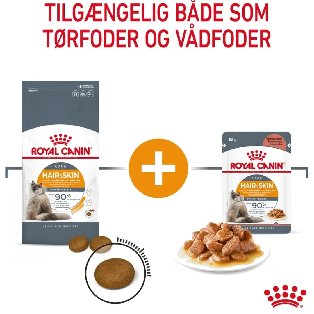 Best Royal Canin Hair and Skin 2 kg Kattefoder & Snacks