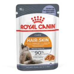 Hot Royal Canin Hair & Skin Jelly - vådfoder 85 g Kattefoder & Snacks