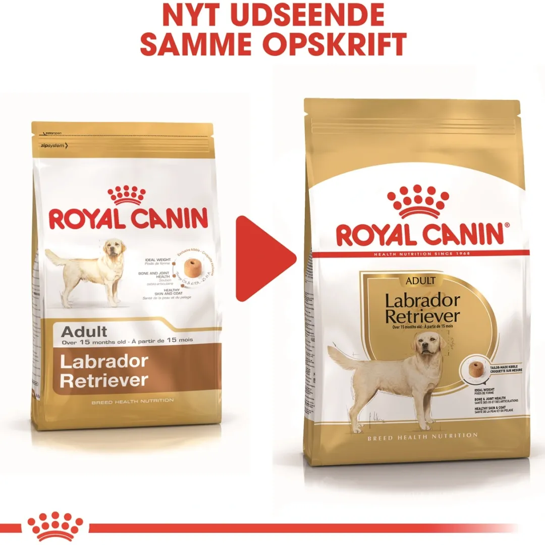 New Royal Canin Labrador Retriever Adult 12 kg - tørfoder til voksne hunde Hundefoder|Tørfoder Til Hunde I Alle Størrelser Og Aldre