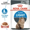 Clearance Royal Canin Light Weight Care Sovs - vådfoder 85 g Kattefoder & Snacks