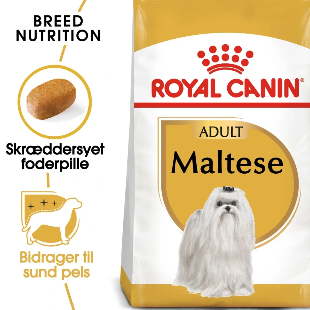Hot Royal Canin Maltese Adult 1,5 kg - tørfoder til maltesere Hundefoder|Tørfoder Til Hunde I Alle Størrelser Og Aldre